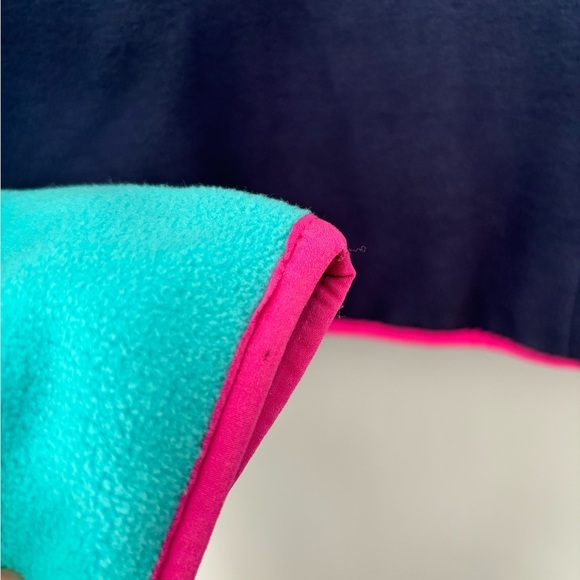 Lands' End Teal and Navy Women's Jacket - Picture 5 of 5